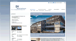 Desktop Screenshot of dvmedienhaus.de